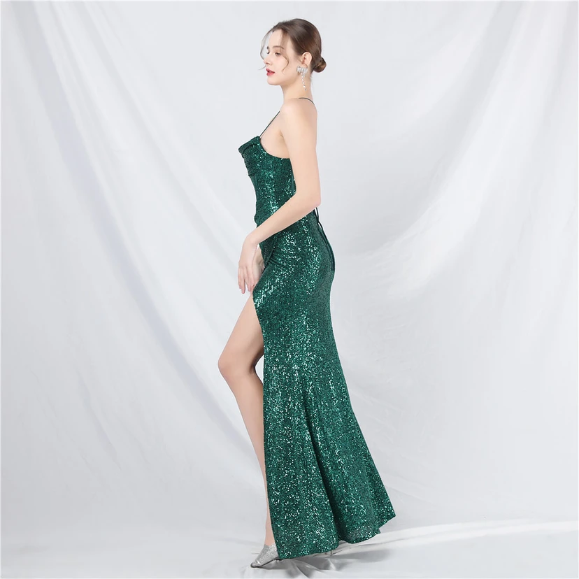 Palace Style Fishbone Waist Heavy Beading High-End Evening Dress view 21