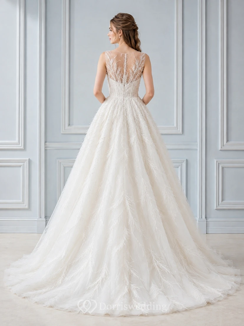 Vestido de novia sencillo y elegante para ocasiones formales view 2