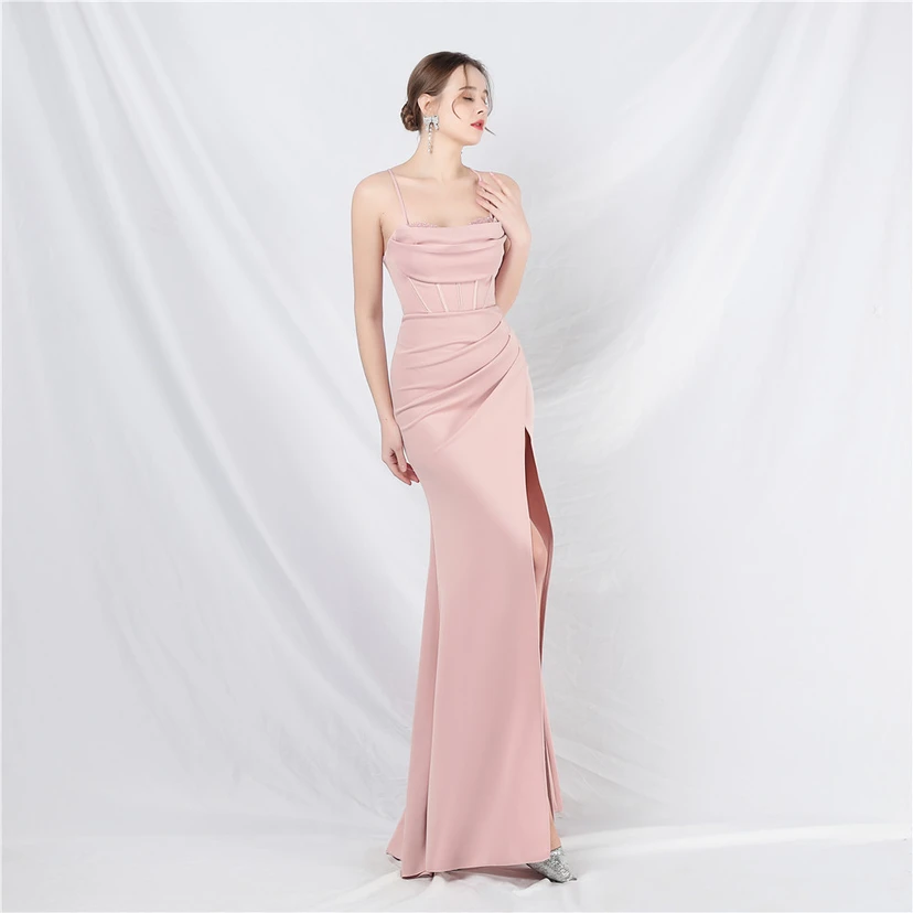 Palace Fishbone Weste, Taillenbesatz, aufwendige Perlenstickerei, Tube-Top, Strumpfhalter, High-End-Abendkleid view 47