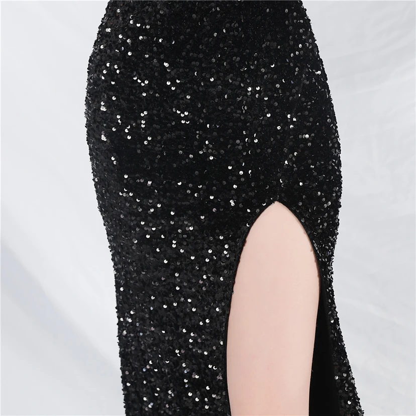 Robes de soirée longues à sequins faites main, magnifiques pour femmes et célébrités view 63