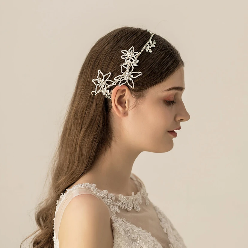 Korean Style Shining Rhinestone Headbands view 2