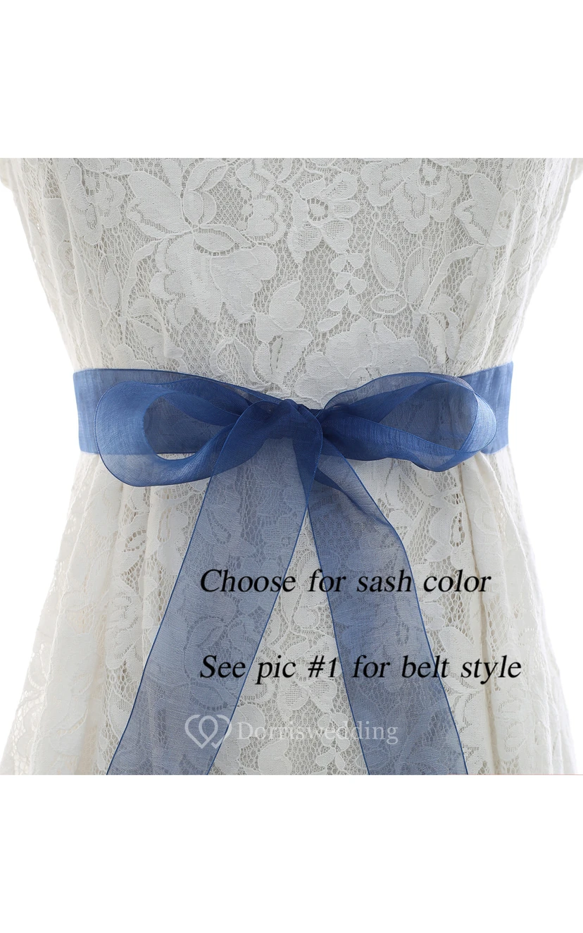 Bridal Crystal Appliqued Belt view 7