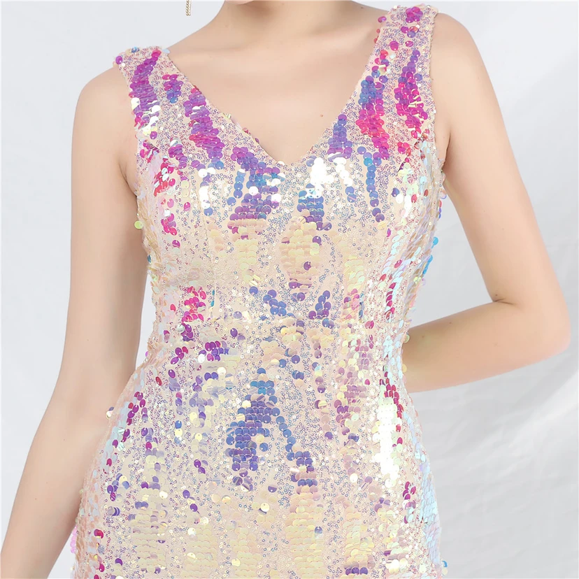 Small Dress Daily Short Dress Sequined Short Dress view 35