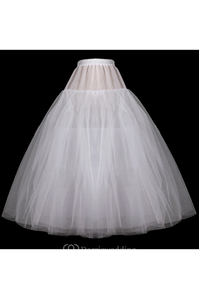 Super Large And Non-bone 2-layer Net Wedding Skirt Petticoat