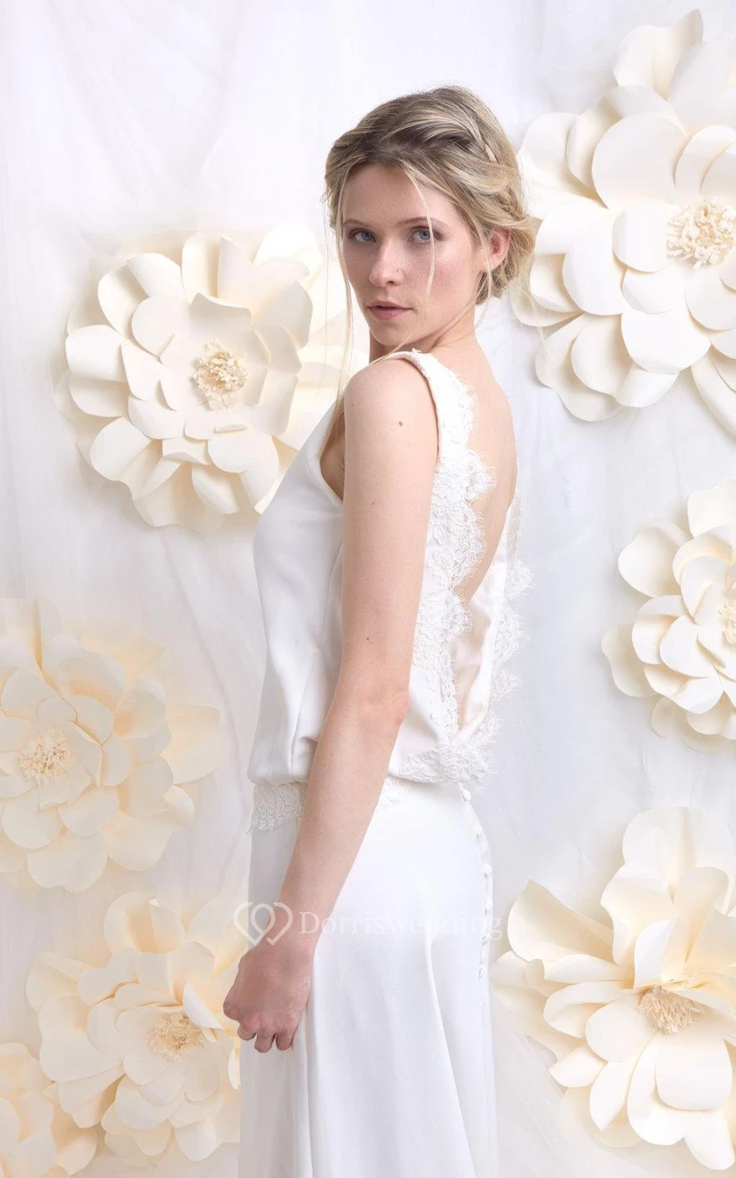 Romantic Wedding And French Lace Dress view 2