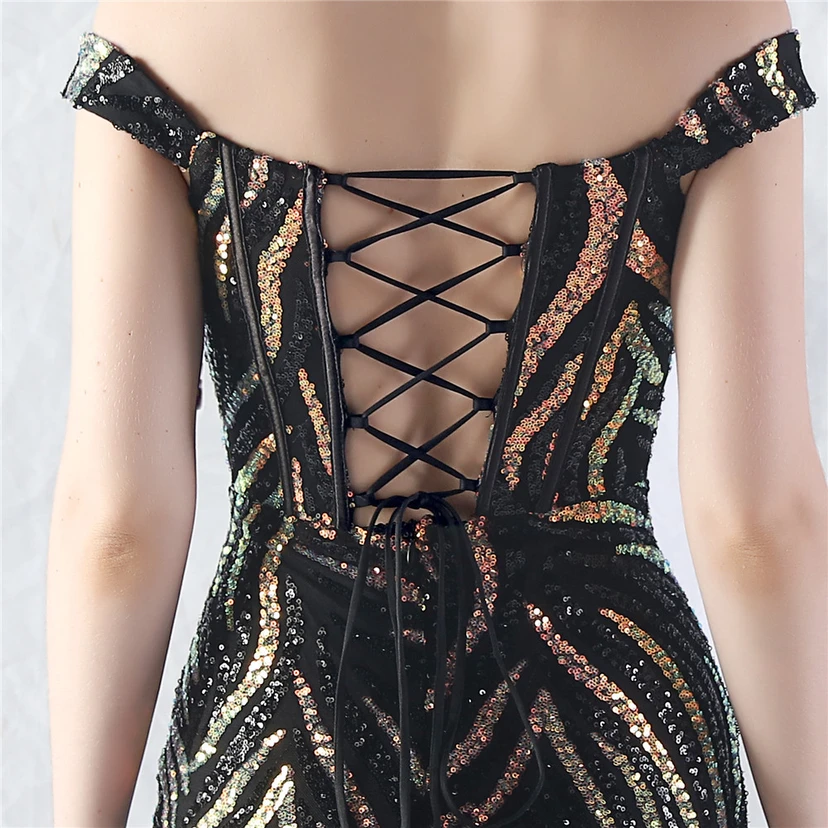Palace Herringbone Waist Vest High-End Evening Dress view 57