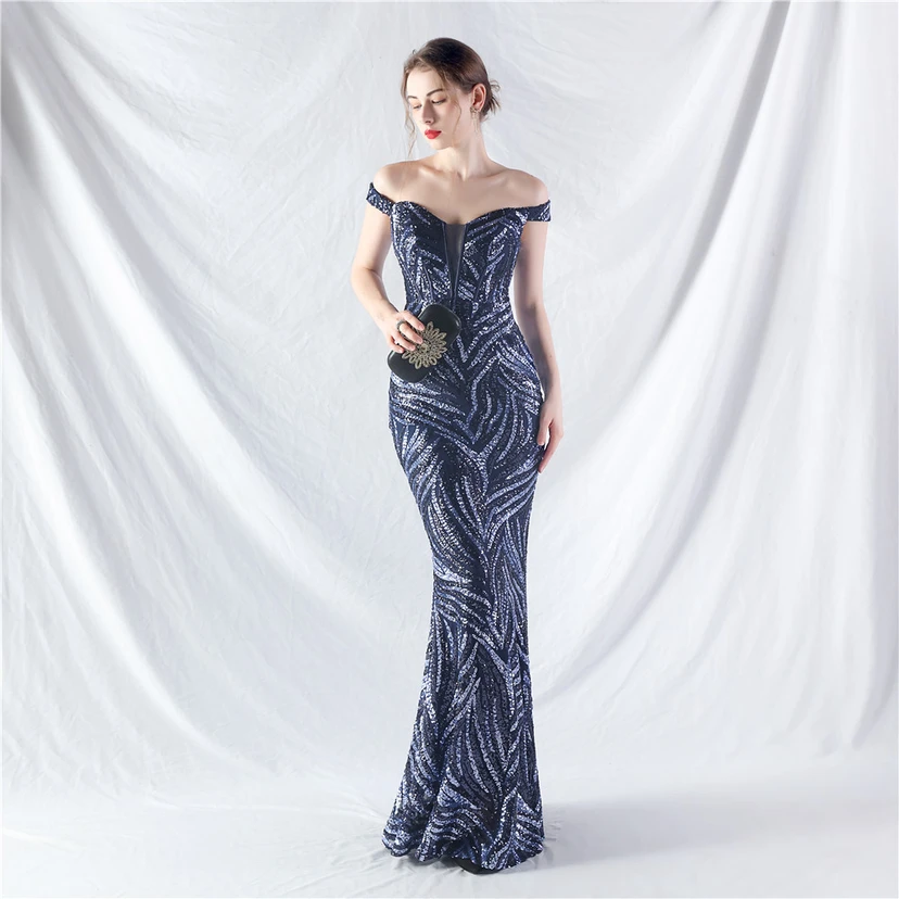 Palace Herringbone Waist Vest High-End Evening Dress view 34