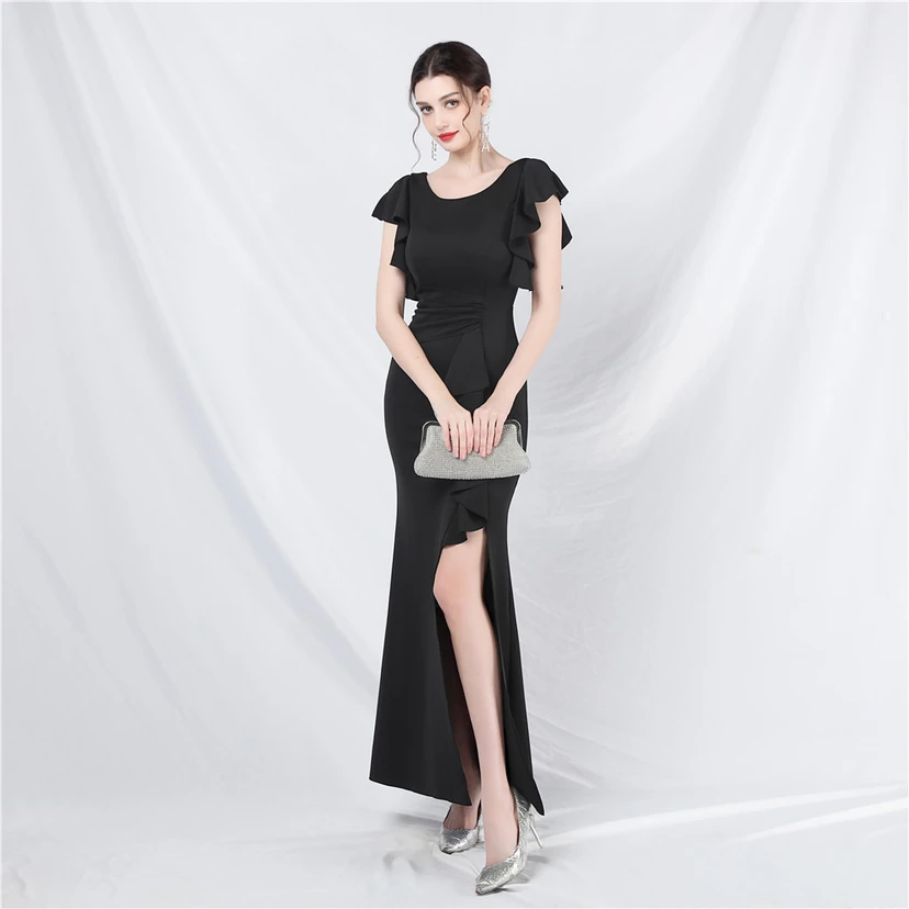 Wedding Celebration Exhibition Car Model Long Dress Skirt view 35