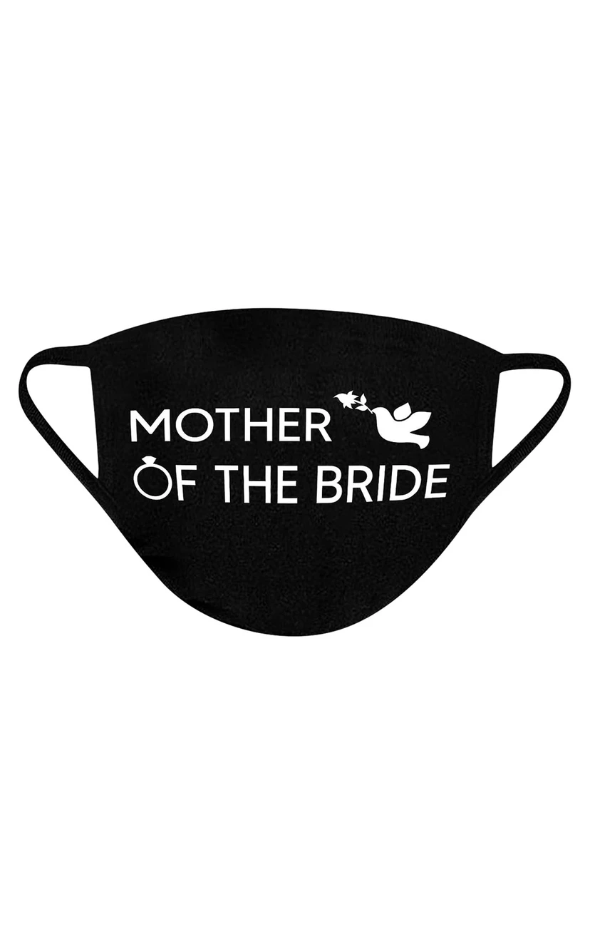 Non-Medical Cotton Wedding Face Masks view 4