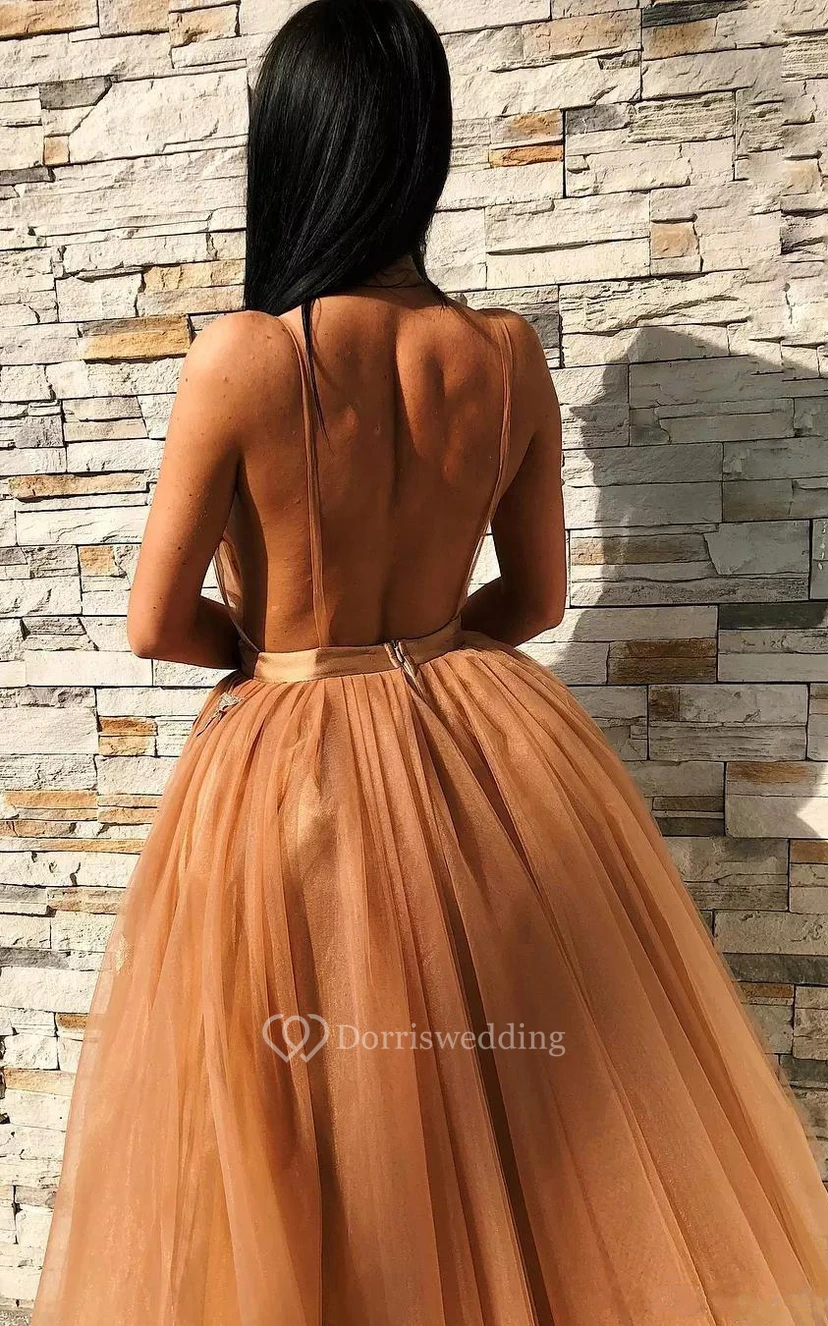 Tulle Knee-length Ball Gown Sleeveless Adorable Modern Homecoming Dress view 2