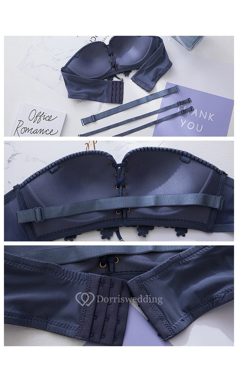 Classic Back Closure Strapless Bra view 2