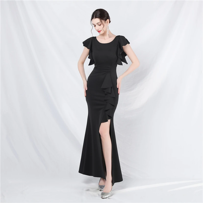 Wedding Celebration Exhibition Car Model Long Dress Skirt view 32