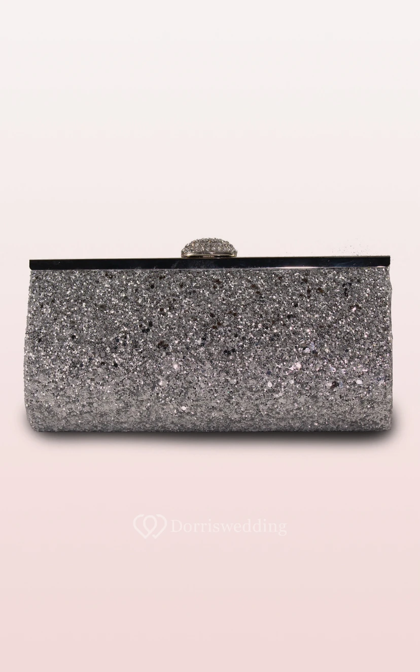 Sequin Crystal Handbag view 3