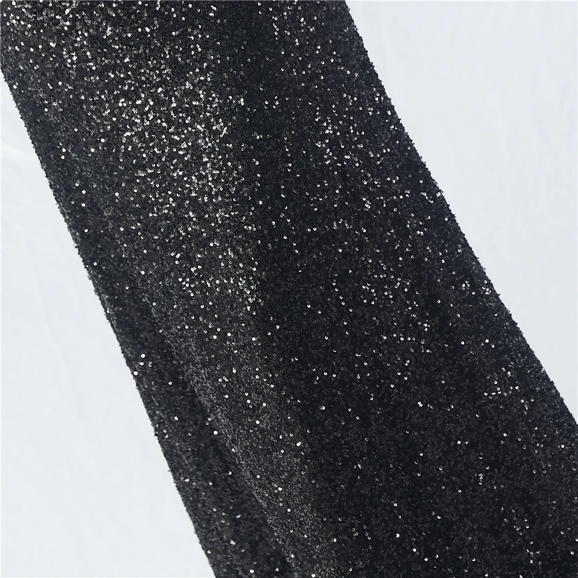 Robe longue trapèze évasée à paillettes, modèle phare du quotidien view 36
