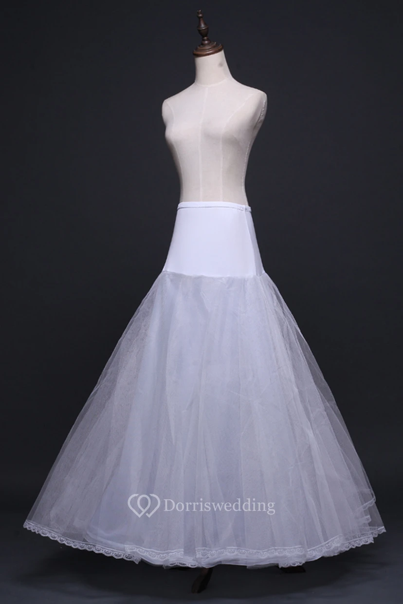 New Puff Double Lace Layer Mesh Dress Petticoat with Elastic Belt view 2