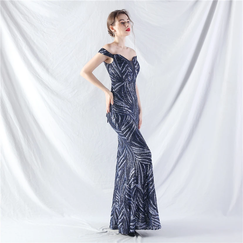 Palace Herringbone Waist Vest High-End Evening Dress view 32