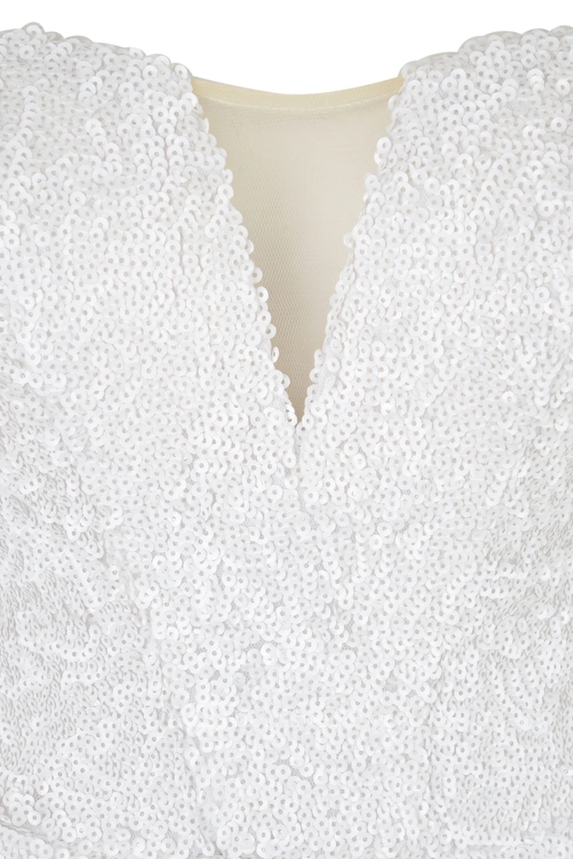 Sheath Strapless Peplum Long Sleeveless Satin Prom Dress With Zipper Back And Appliques view 4