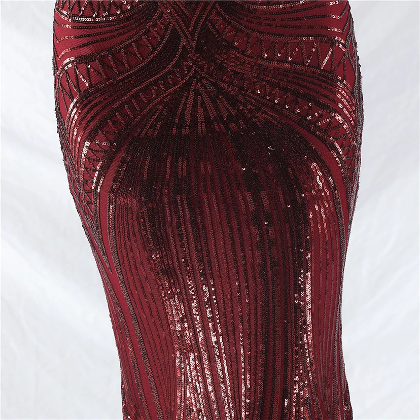 Vestido de noche con cuentas florales y plumas de avestruz elaboradas artesanalmente view 86