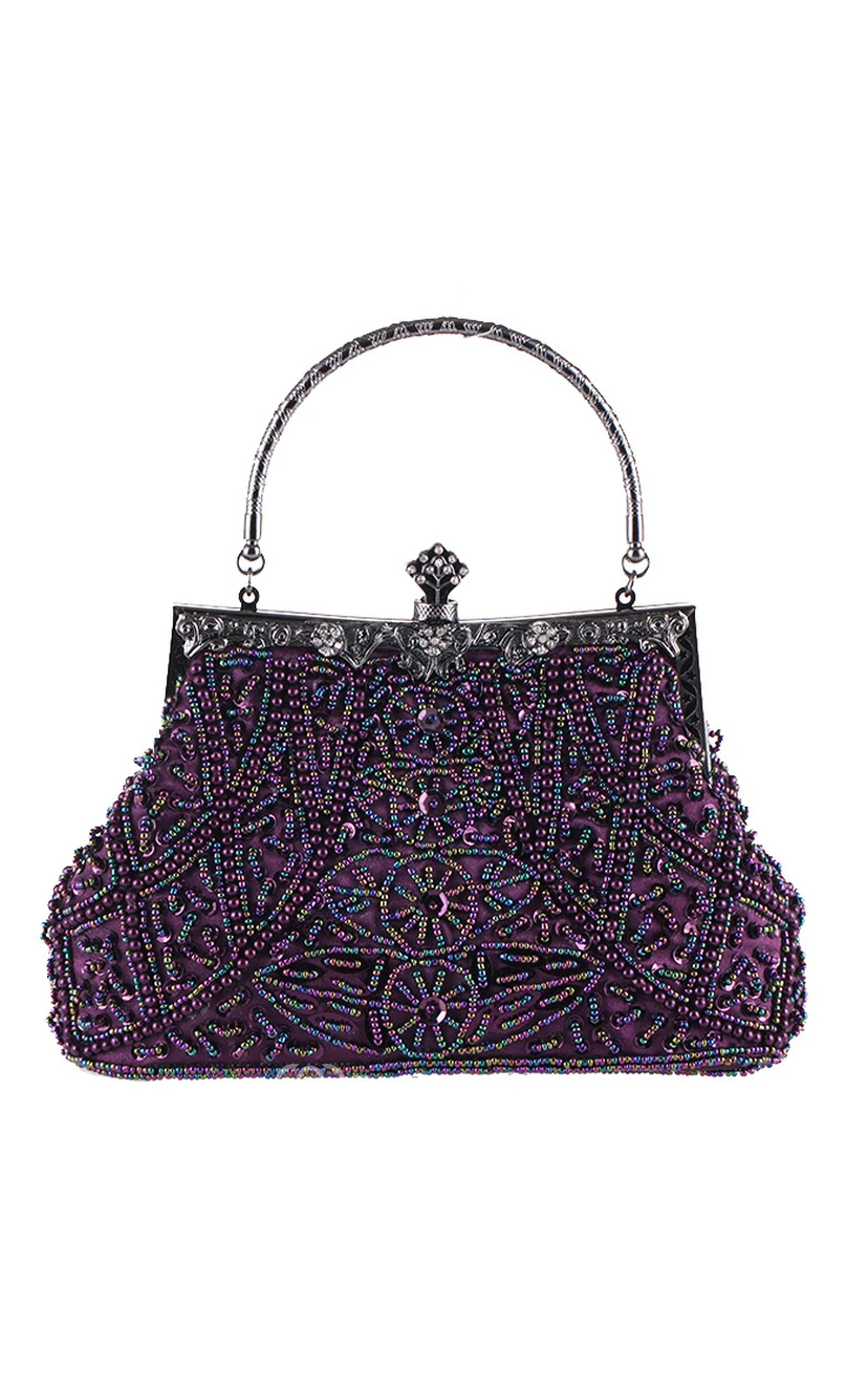 Classic Beaded Handbag view 6