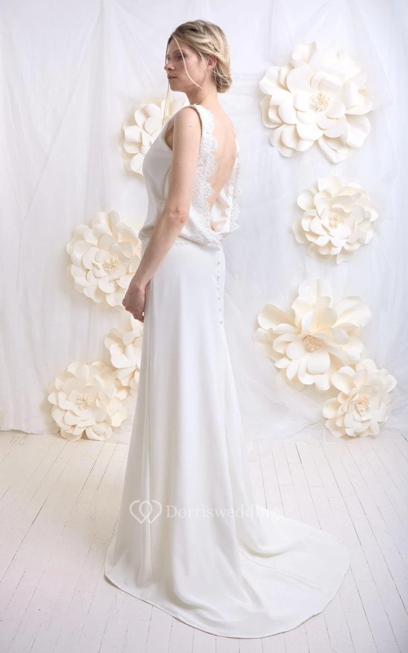 Romantic Wedding And French Lace Dress view 3