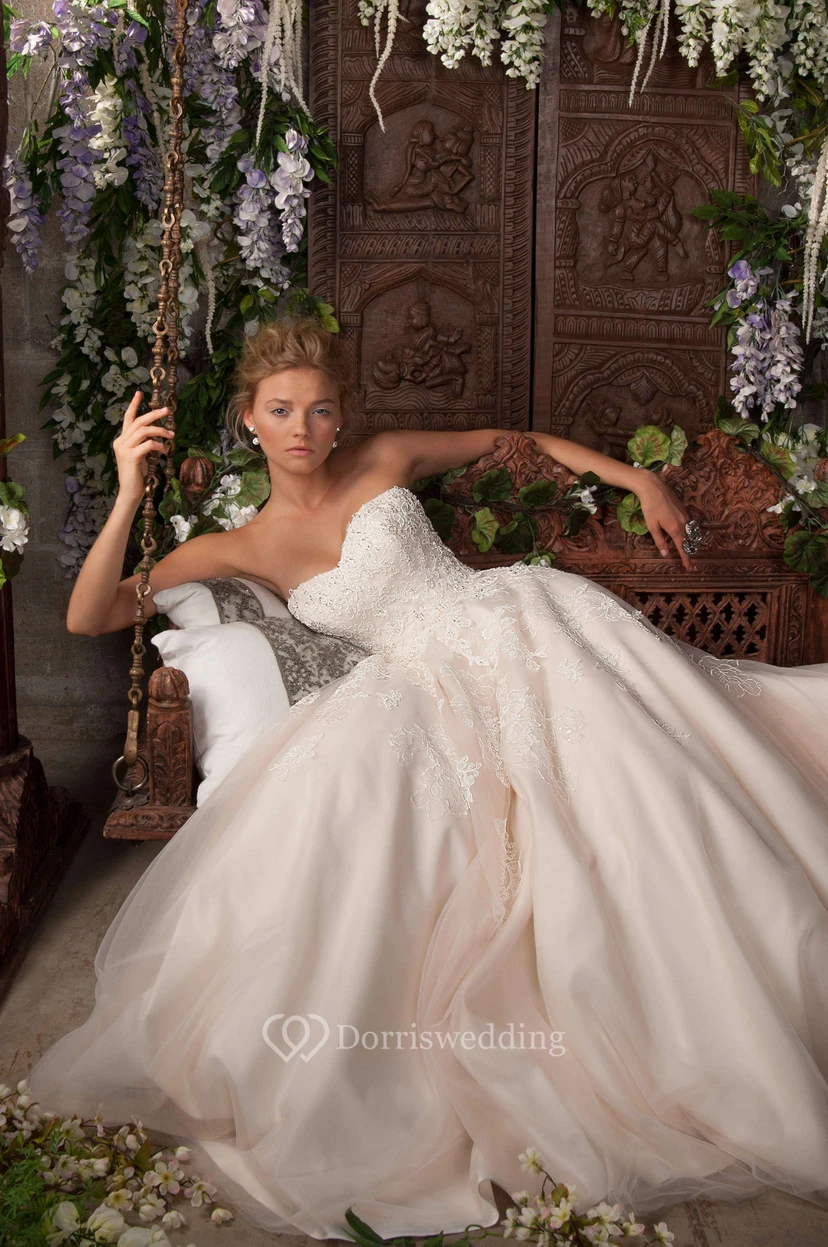 Mermaid High Neck Sleeveless Beaded Satin Wedding Dress With Keyhole view 3
