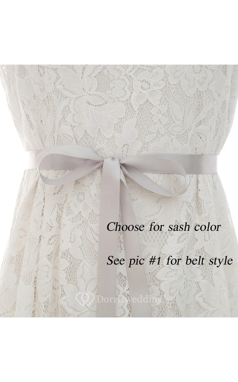 Bridal Rhinestone Appliqued Belt view 5