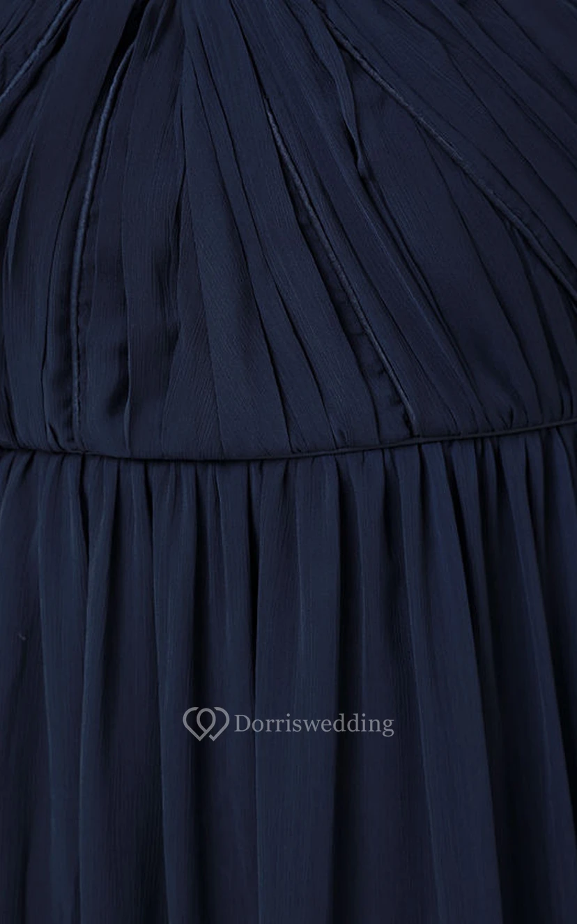 Empire Long Sweetheart Chiffon Sassy Dress view 6