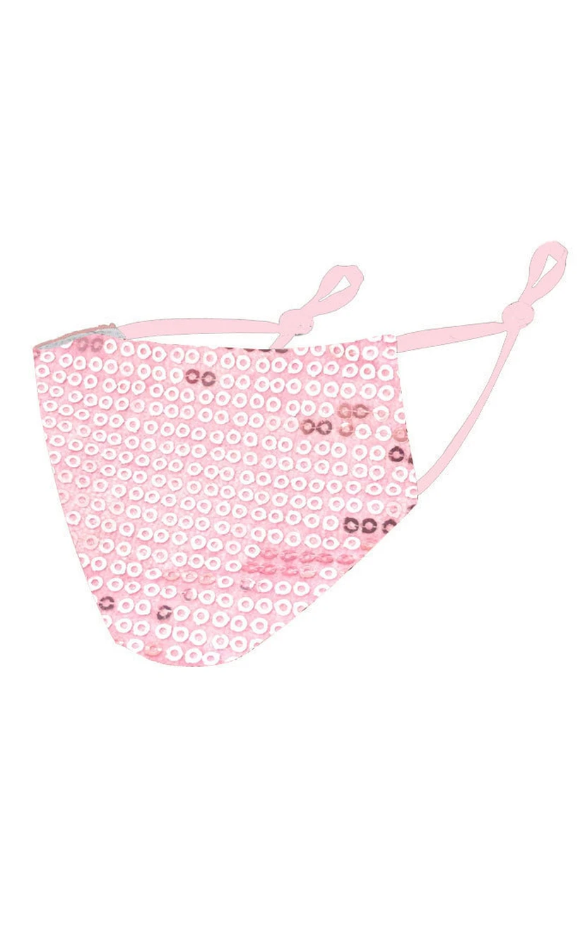Non-Medical Sequin Face Masks view 2