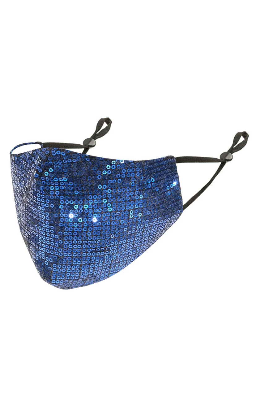Non-Medical Sequin Face Masks view 9