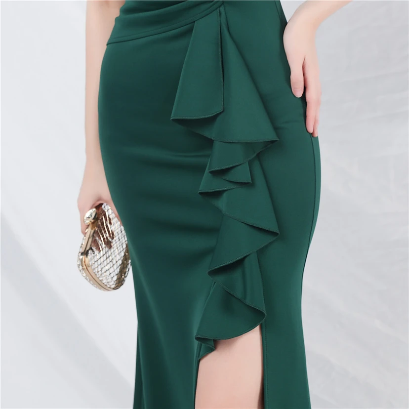 Wedding Celebration Exhibition Car Model Long Dress Skirt view 30