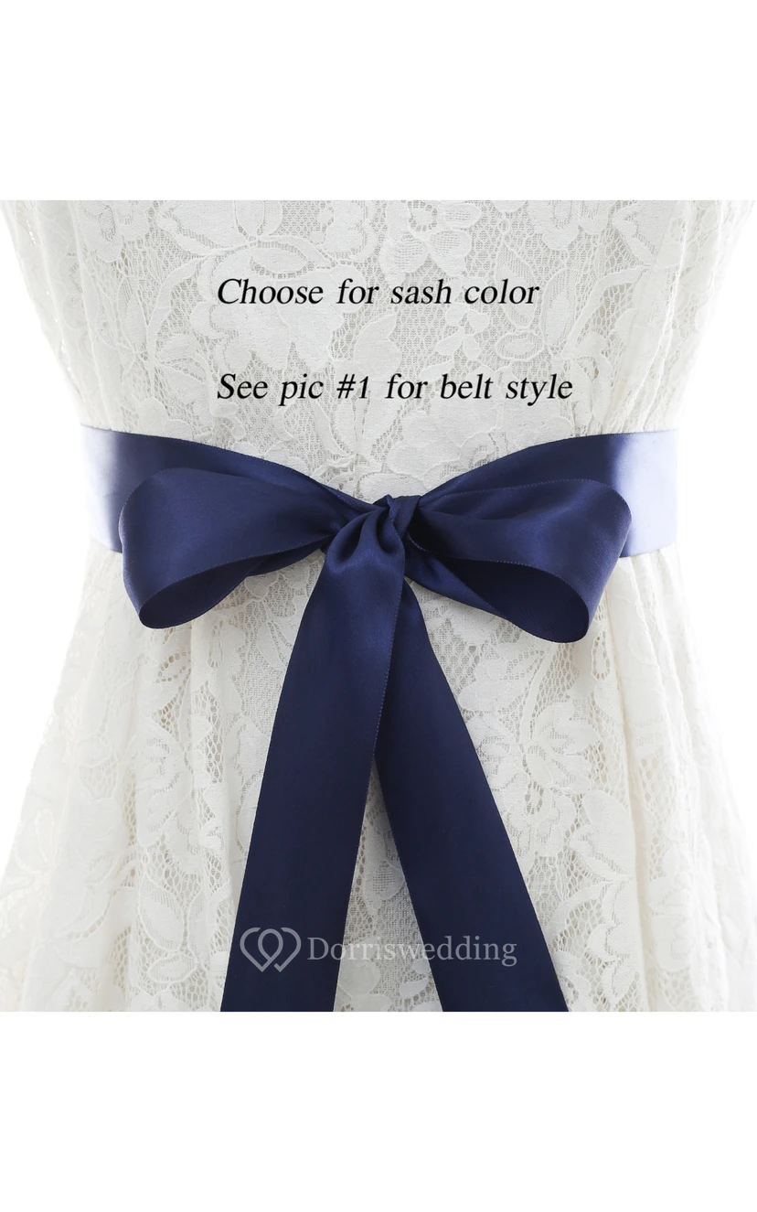 Bridal Crystal Appliqued Belt view 8