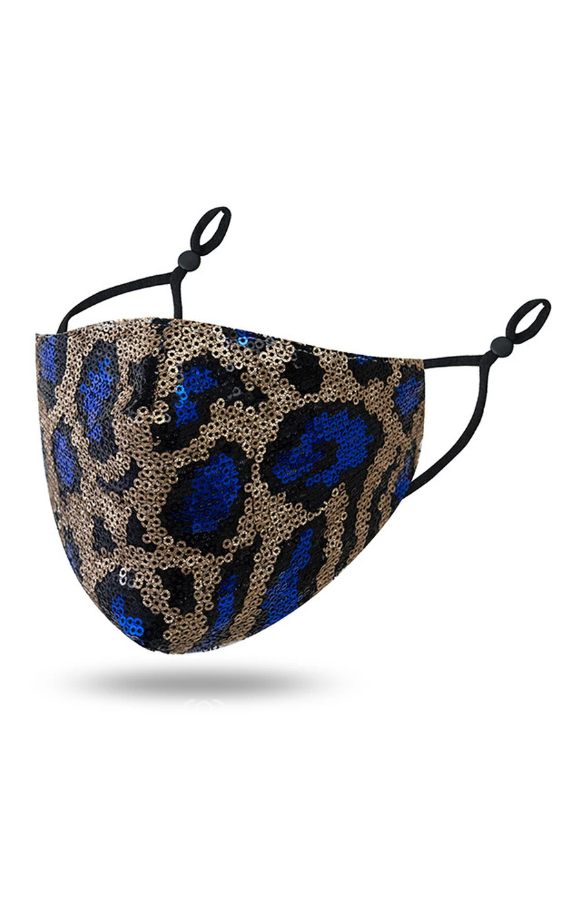 Non-Medical Leopard Print Face Masks view 7