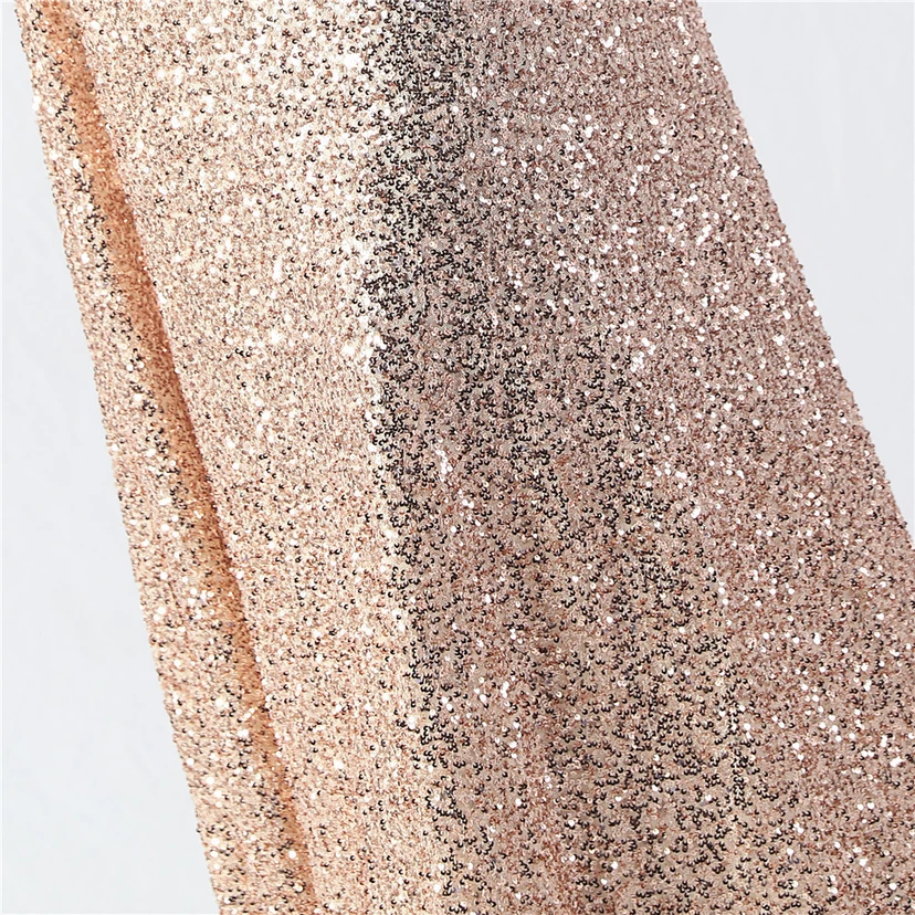 Robe longue trapèze évasée à paillettes, modèle phare du quotidien view 45