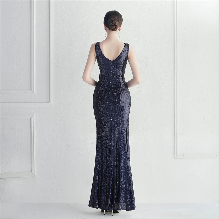 Paillettenkleid von Cross-Border Supply Boutique, ideal für Promi-Automodelle, Dinner-Auftritte und lange Abendkleider view 46
