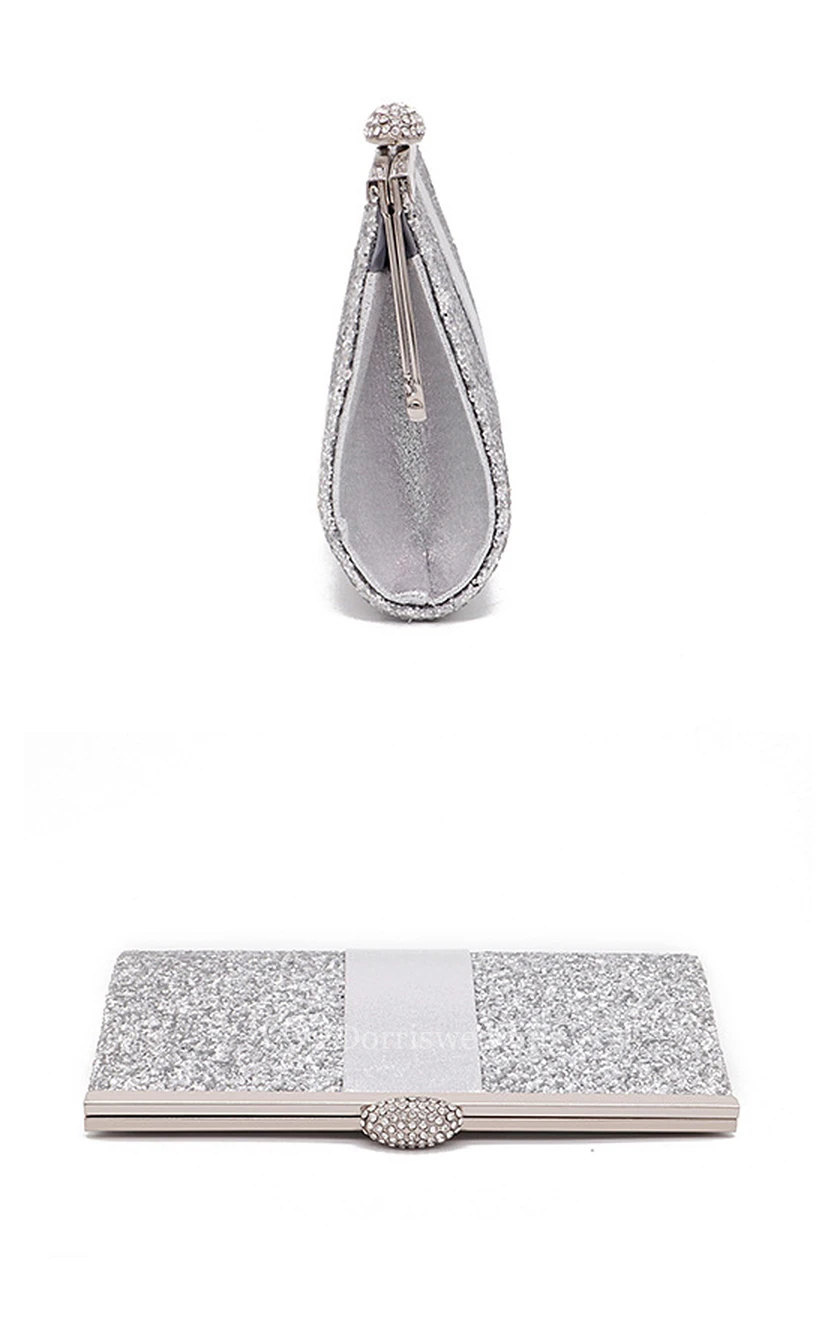Sparkling Top Clasp Minaudiere view 2