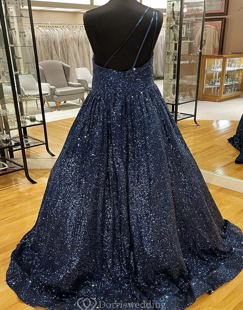 Pinkfarbenes, schulterfreies Ballkleid view 8