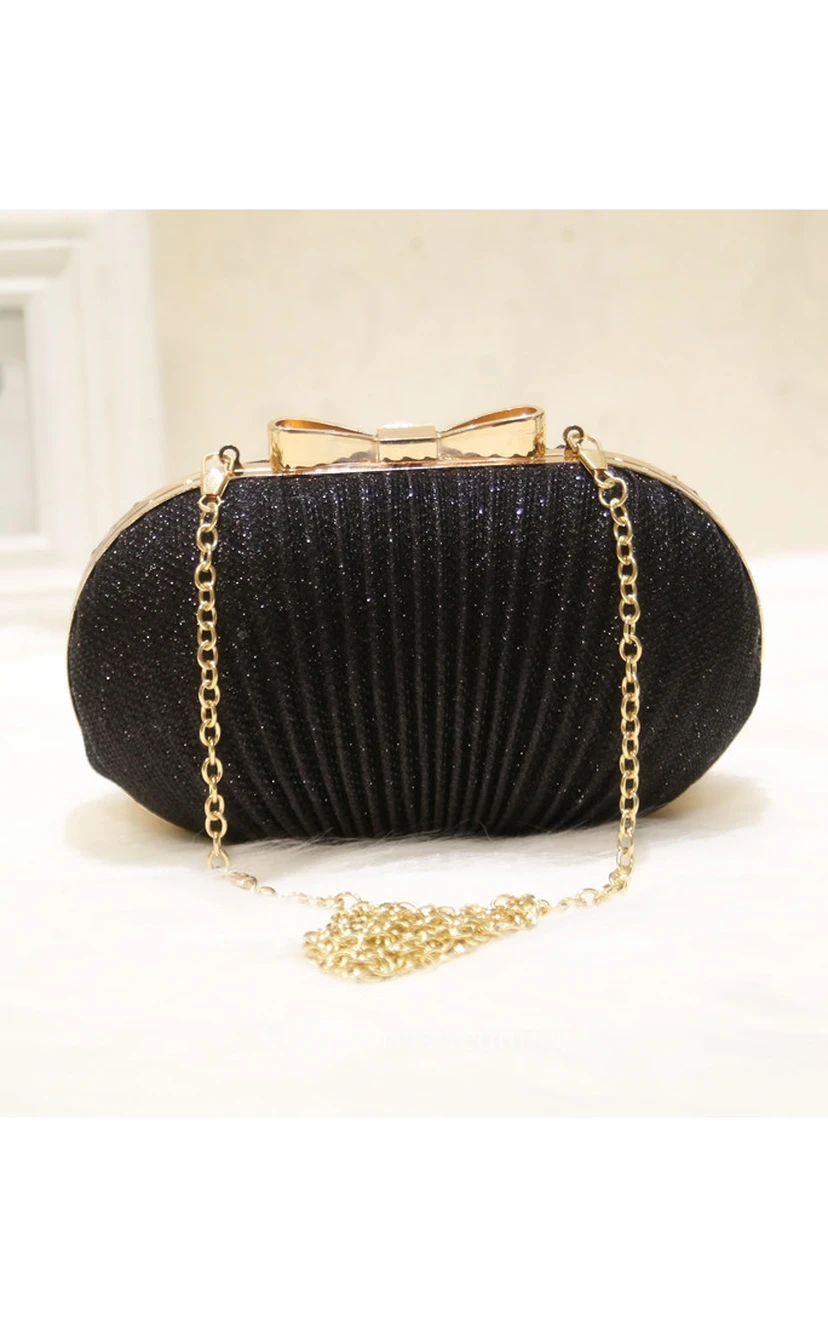 Crystal Metal Clutch view 7