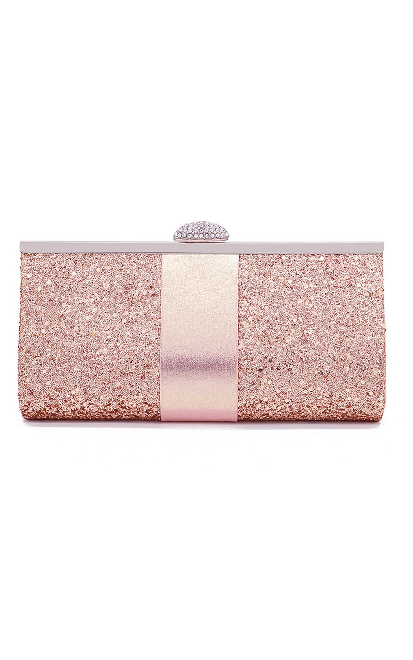 Sparkling Top Clasp Minaudiere view 5