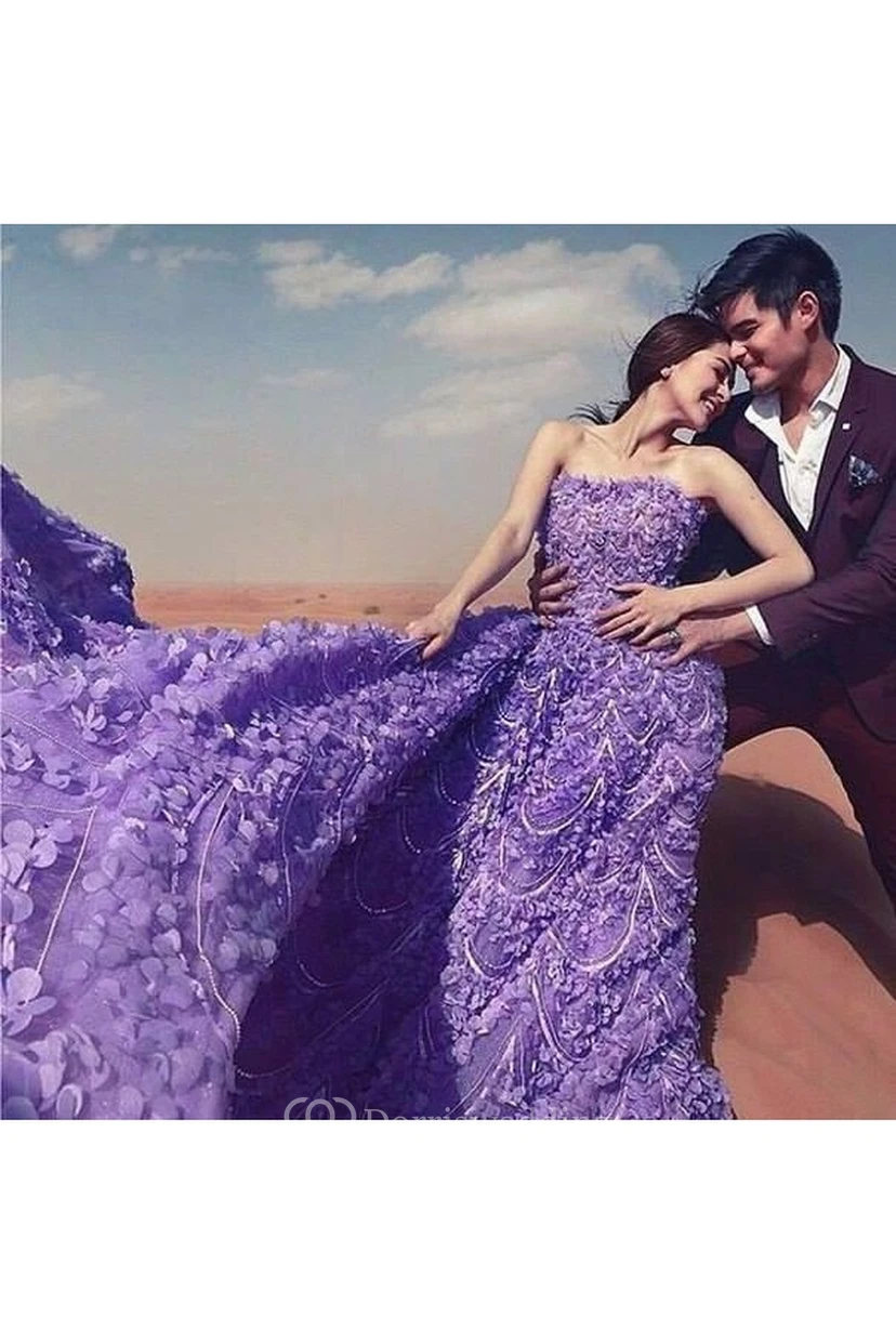 wedding dress with purple detail Embroidered Purple Wedding Dress by Brides & Tailor, Victorian Wedding Dress, 2 in 1 Purple Wedding Dress
