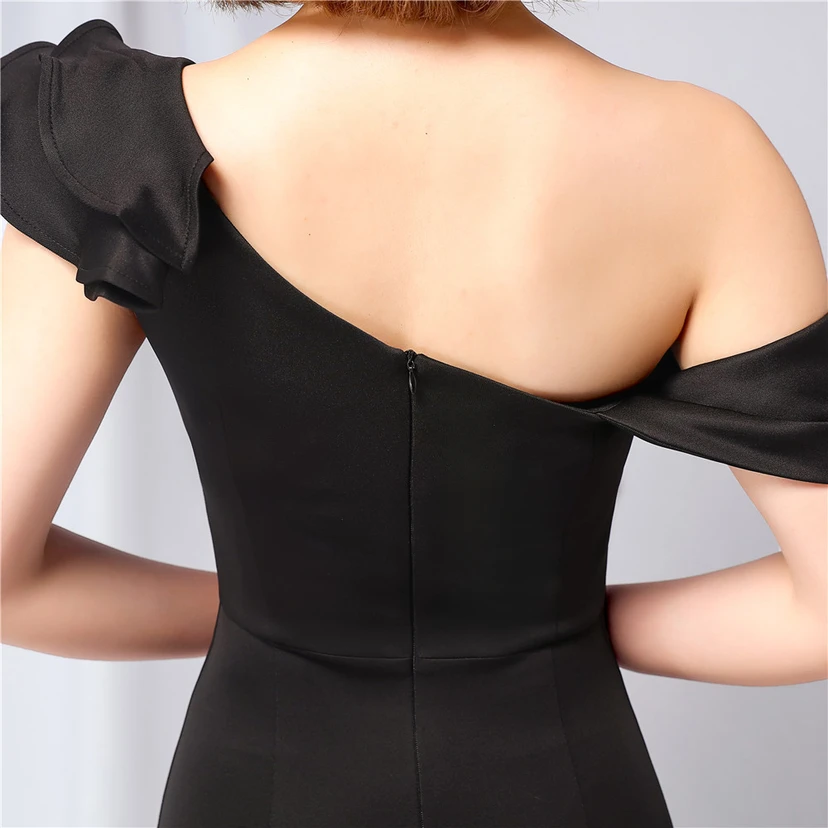 Sechsfarbiges, einseitig schulterfreies Abendkleid für festliche Anlässe, langes, elegantes, figurbetontes und sexy Meerjungfrauenkleid view 51