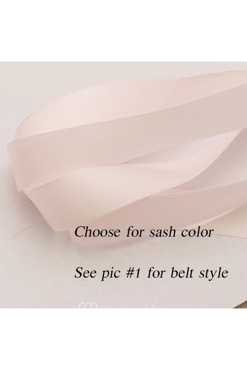 Fancy Satin Belt With Beading view 3