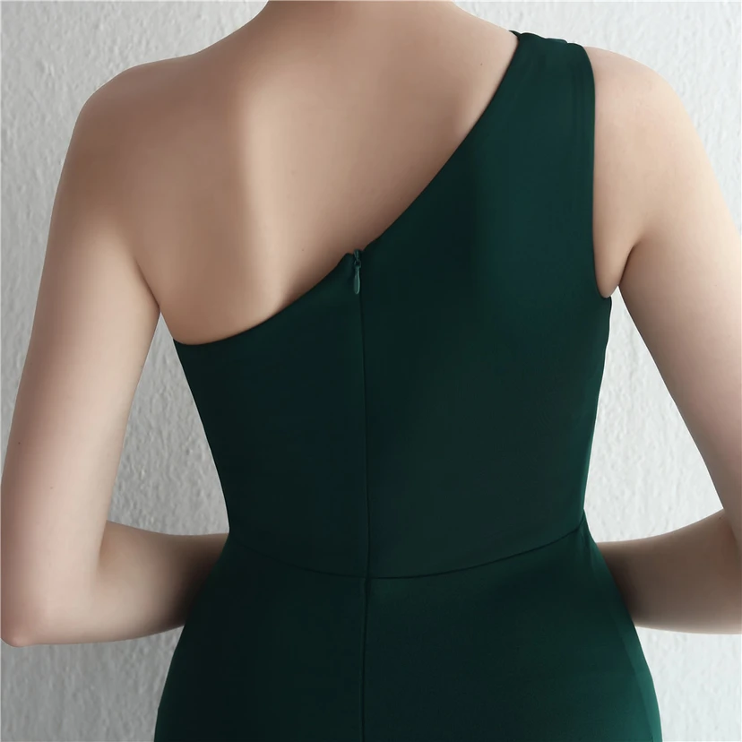Satin-Kleid, schmal geschnitten, schulterfrei, lang, für festliche Anlässe wie Dinnerpartys, Hochzeiten oder Ausstellungen von Automodellen view 36