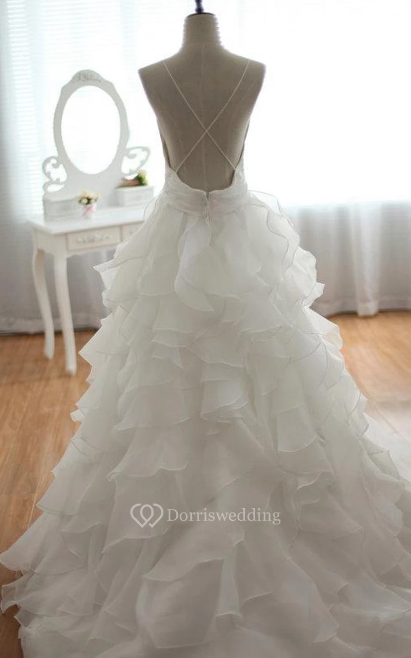 Robe mi-longue en mousseline - Nouvelle arrivée view 2