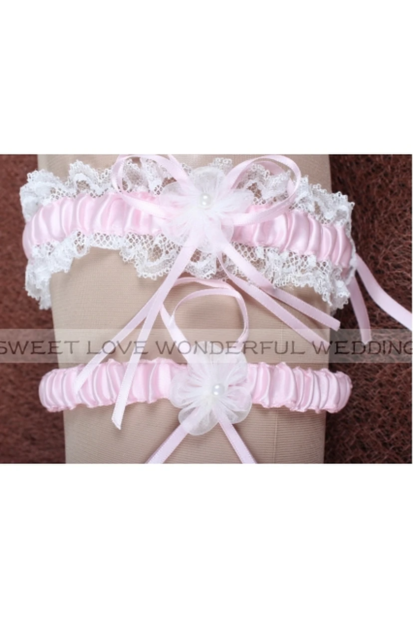Brautstrumpfband im Western-Stil mit Blumen, Spitze und Schleife, elastisch, 40-58 cm (16-23 Zoll) view 5