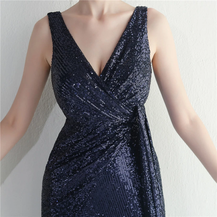 Paillettenkleid von Cross-Border Supply Boutique, ideal für Promi-Automodelle, Dinner-Auftritte und lange Abendkleider view 48