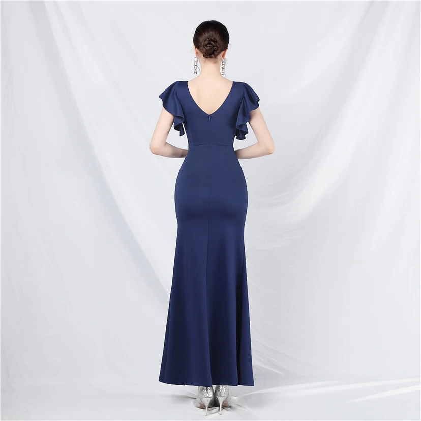 Wedding Celebration Exhibition Car Model Long Dress Skirt view 16