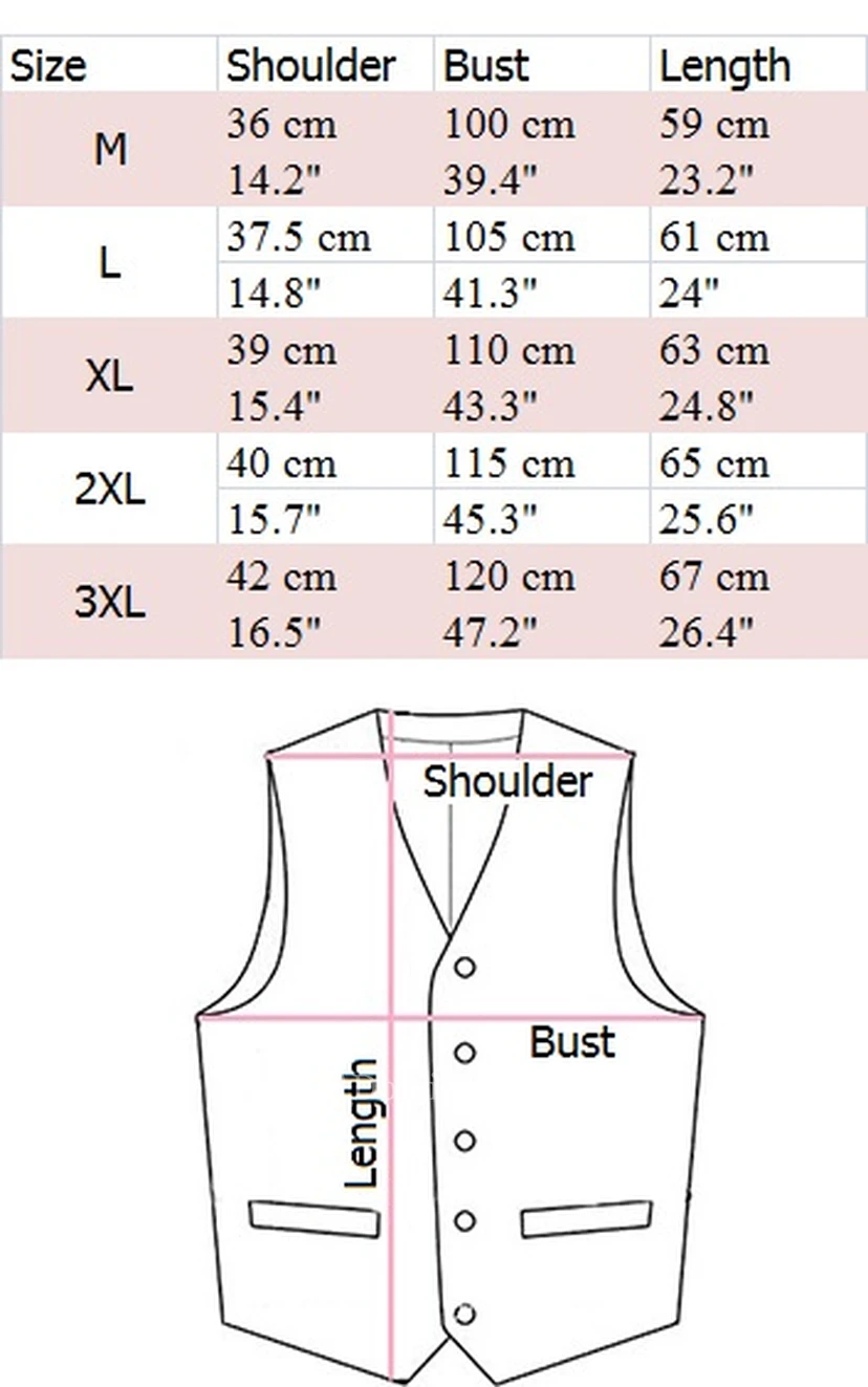 Poly Classic Men's Vest-3 Color Options view 3