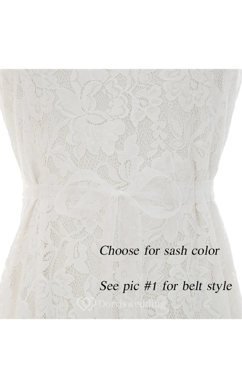 Fancy Bridal Beaded Belt view 6