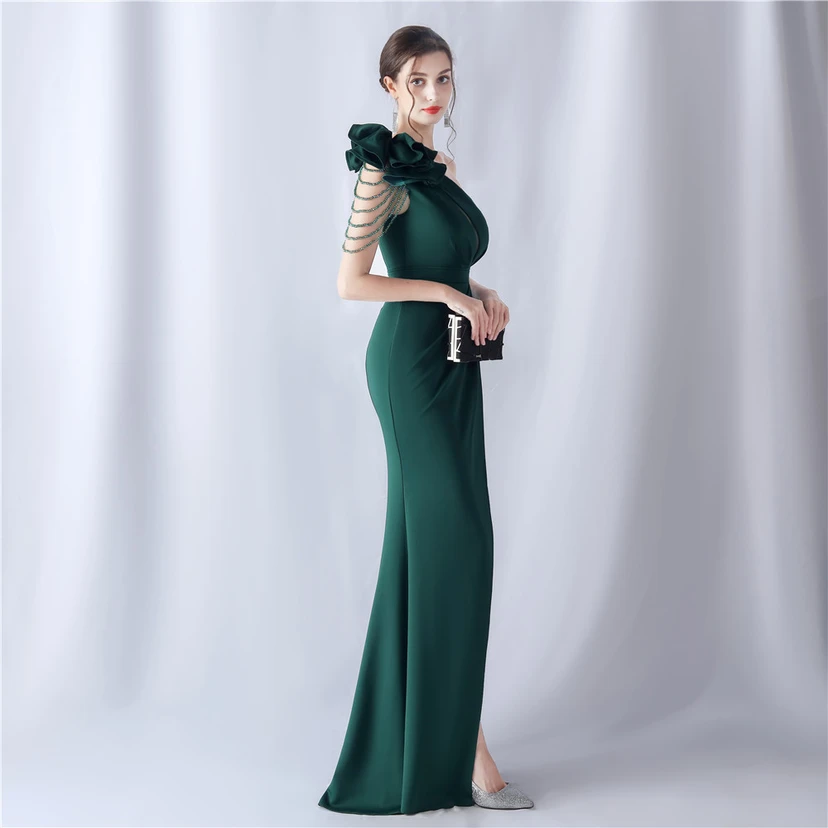 Robe de soirée haut de gamme Craft Flower Plus Beading Craft view 13