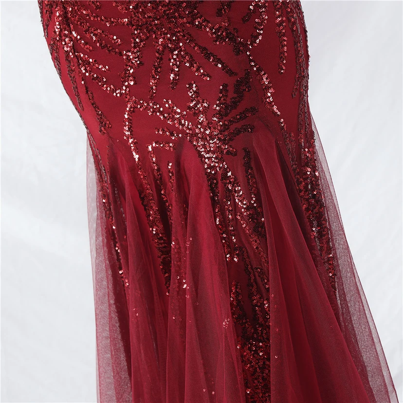 9-farbiges, handgefertigtes Abendkleid aus Kamelfedern, Netzstoff und Pailletten, sexy Trägern view 70